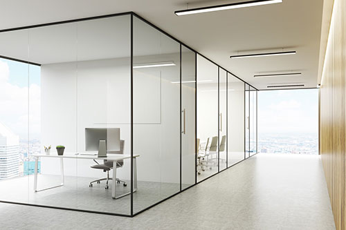 Glass Office Divider